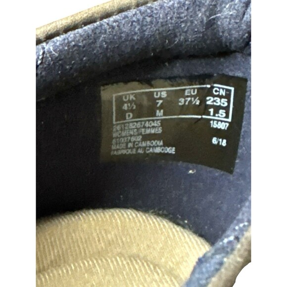 Clark’s Collection Everlay Heidi Brown/Navy Loafer Size 7 Air Cushion Slip-on - Picture 7 of 9